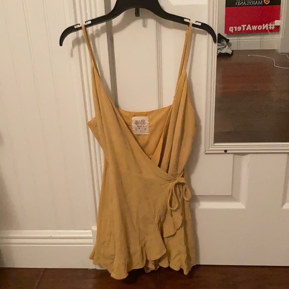 Yellow romper/dress